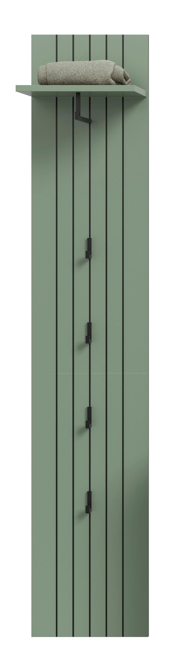 GARDEROBENPANEEL  in  - Graugrün, Design, Holzwerkstoff (31cm) - MID.YOU