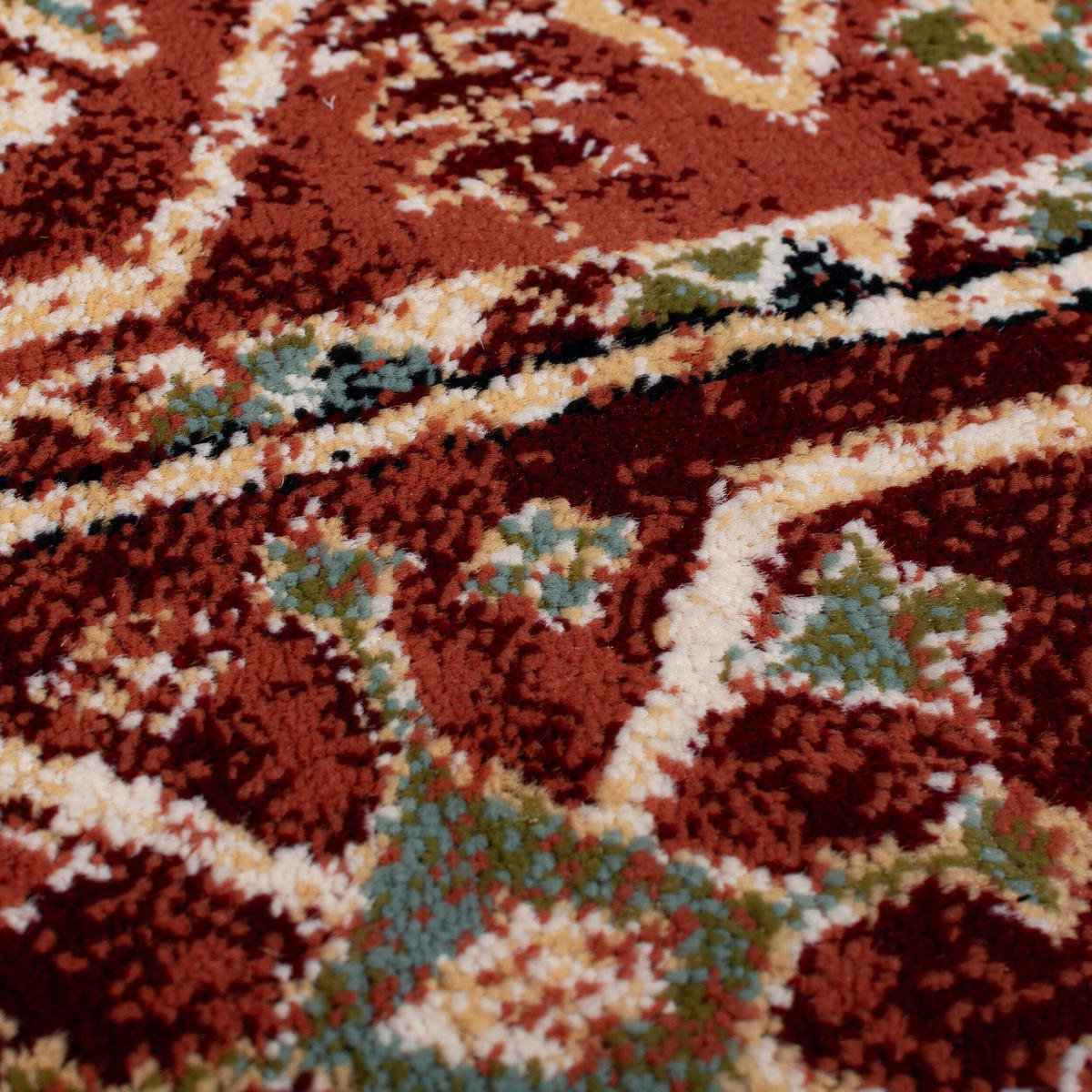 VINTAGE-TEPPICH 80/150 cm GILLINGHAM Rot  - Rot, KONVENTIONELL, Textil (80/150cm)