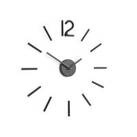 ZIDNI SAT         - crna, Basics, metal (100/3cm) - Umbra