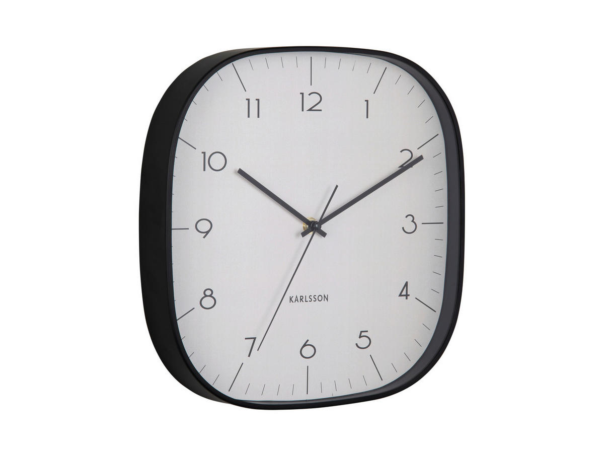 WANDUHR Grato Grau  - Grau, Basics, Metall (29cm) - Karlsson