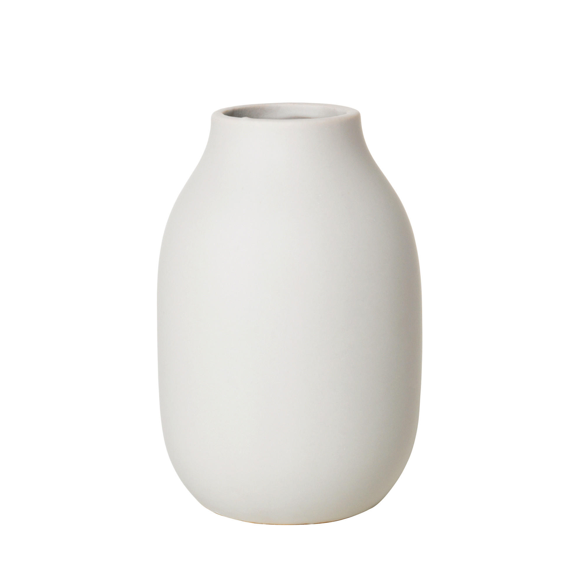 DEKOVASE - Beige, Basics, Keramik (10,5/10,5/15cm) - Blomus