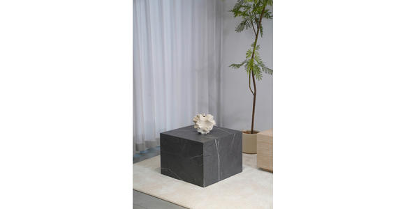 COUCHTISCH 60/60/38 cm quadratisch Schwarz - Schwarz, Design, Holzwerkstoff (60/60/38cm) - Carryhome