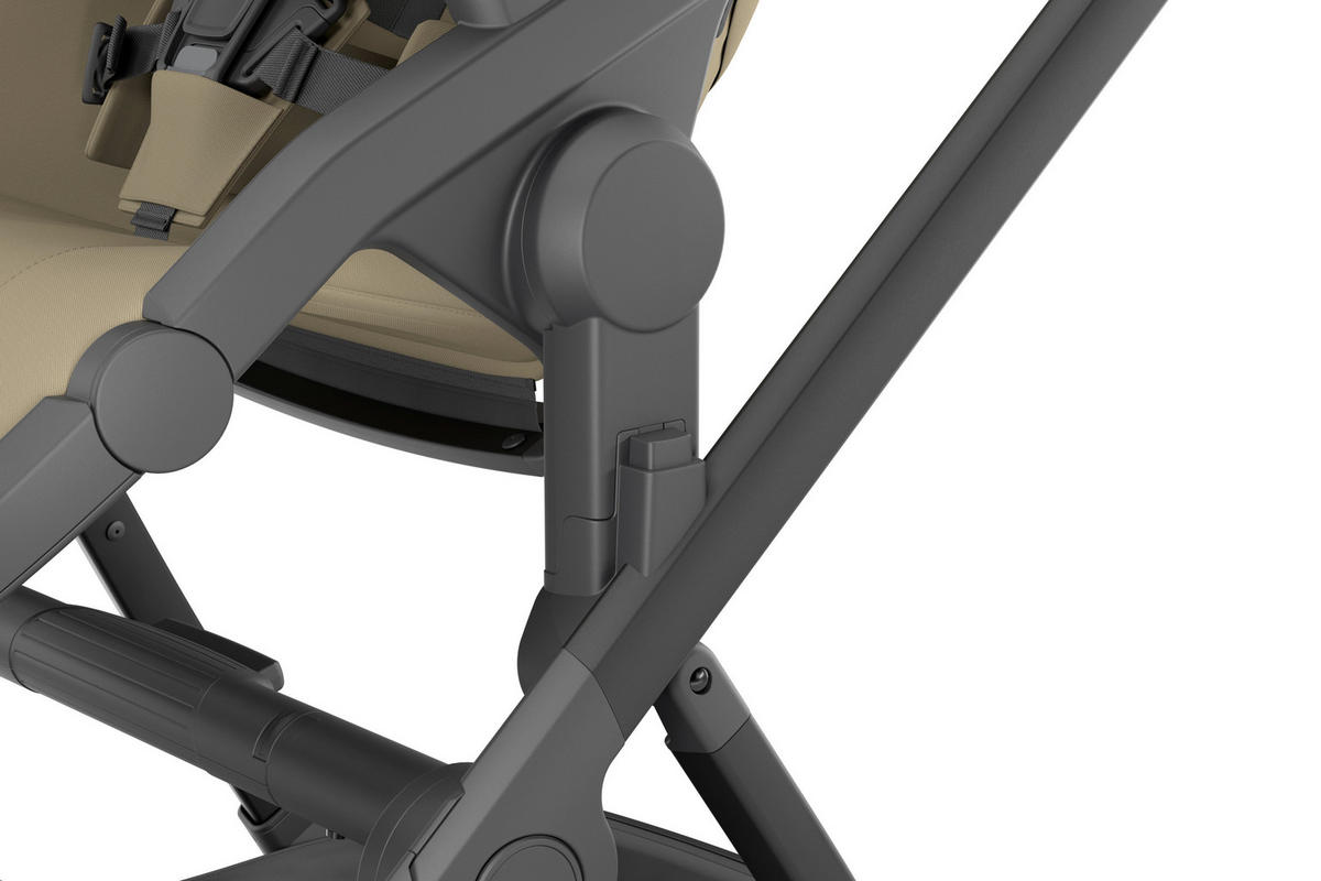 KOMBIKINDERWAGEN Charm 2in1  - Khaki/Schwarz, Design, Kunststoff/Metall (91/61/59null) - Thule