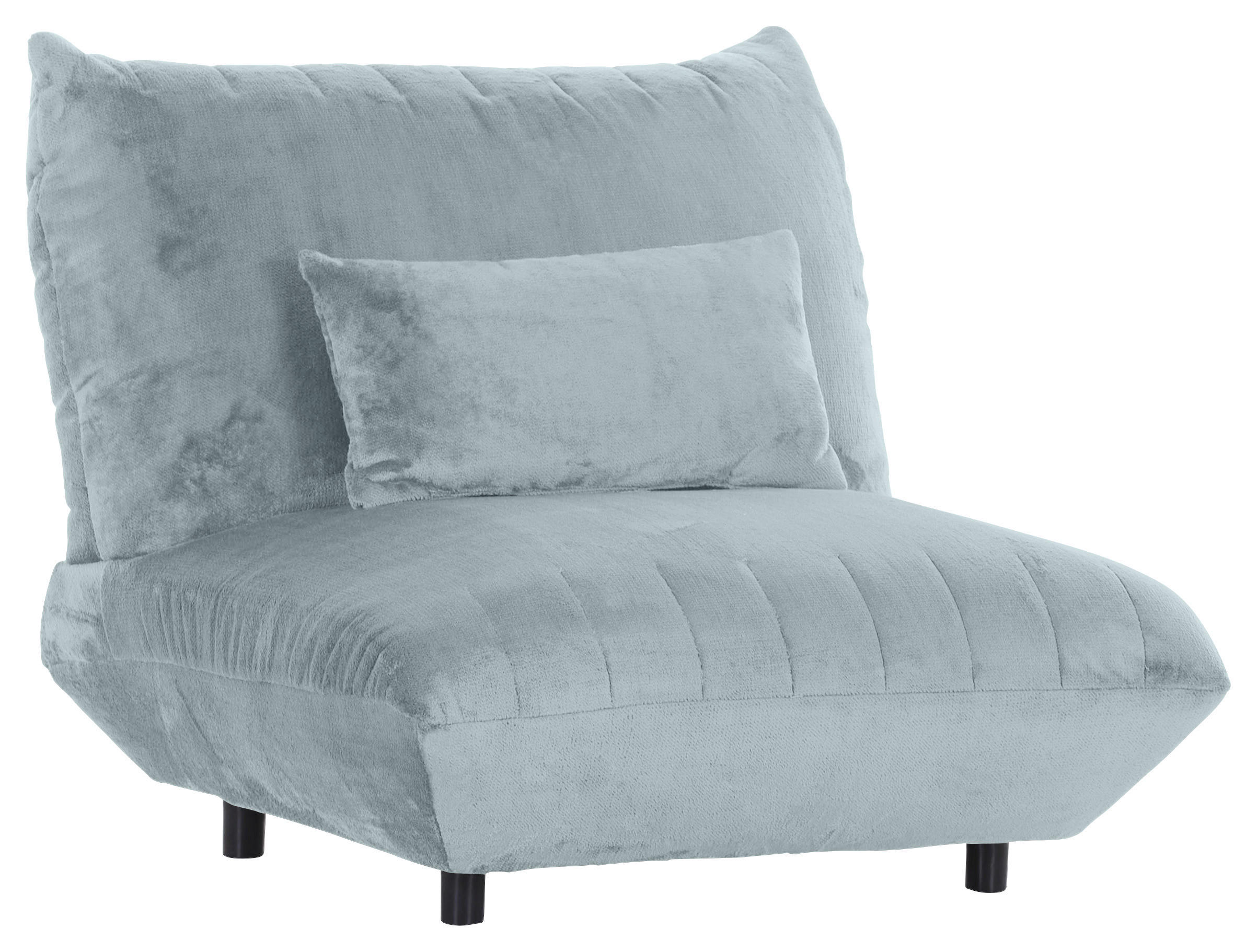 FÅTÖLJ i textil mintgrön - mintgrön/svart, Klassisk, textil/plast (100/86/100cm) - MID.YOU