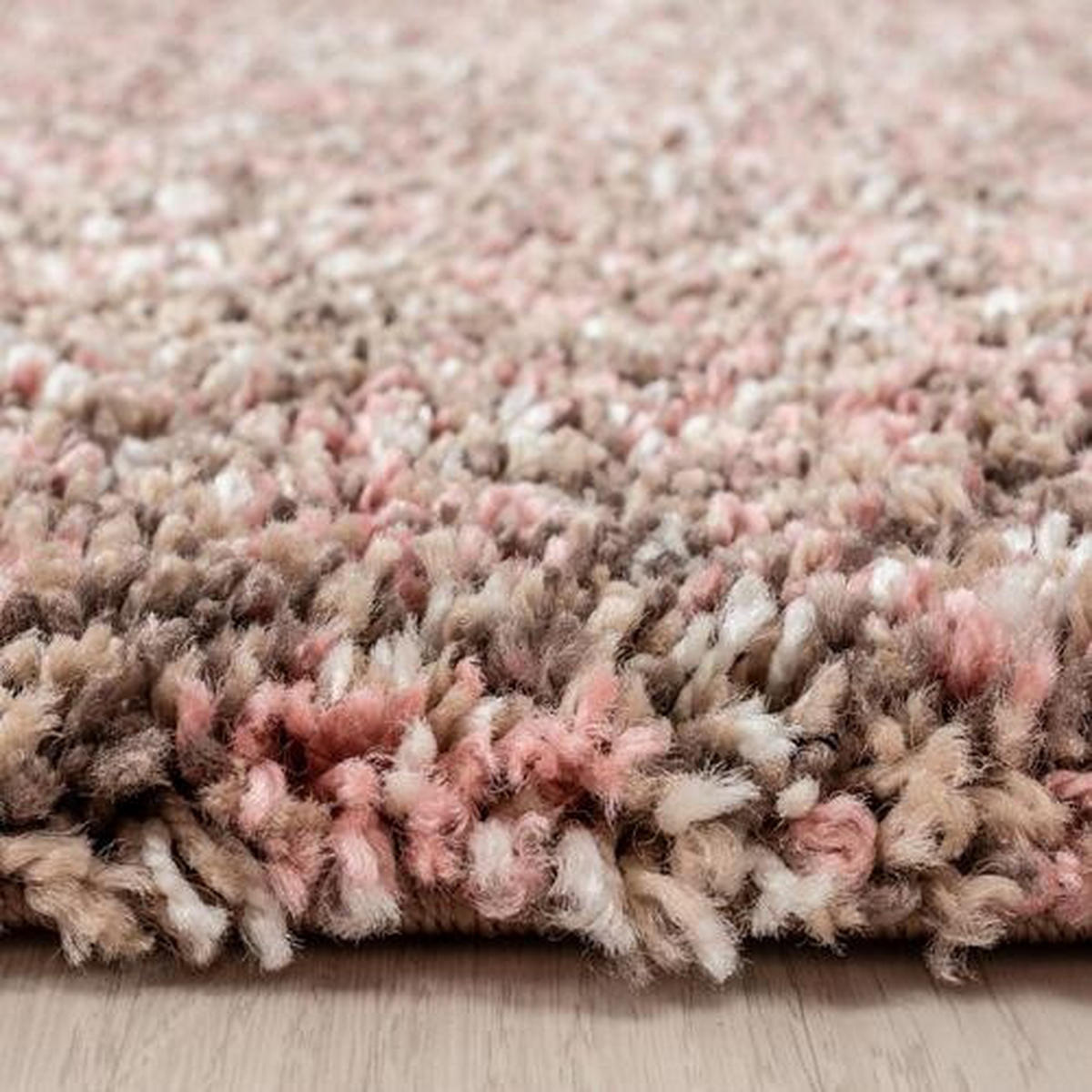 HOCHFLORTEPPICH 140/200 cm Enjoy Rosa  - Rosa, KONVENTIONELL, Textil (140/200cm) - Novel