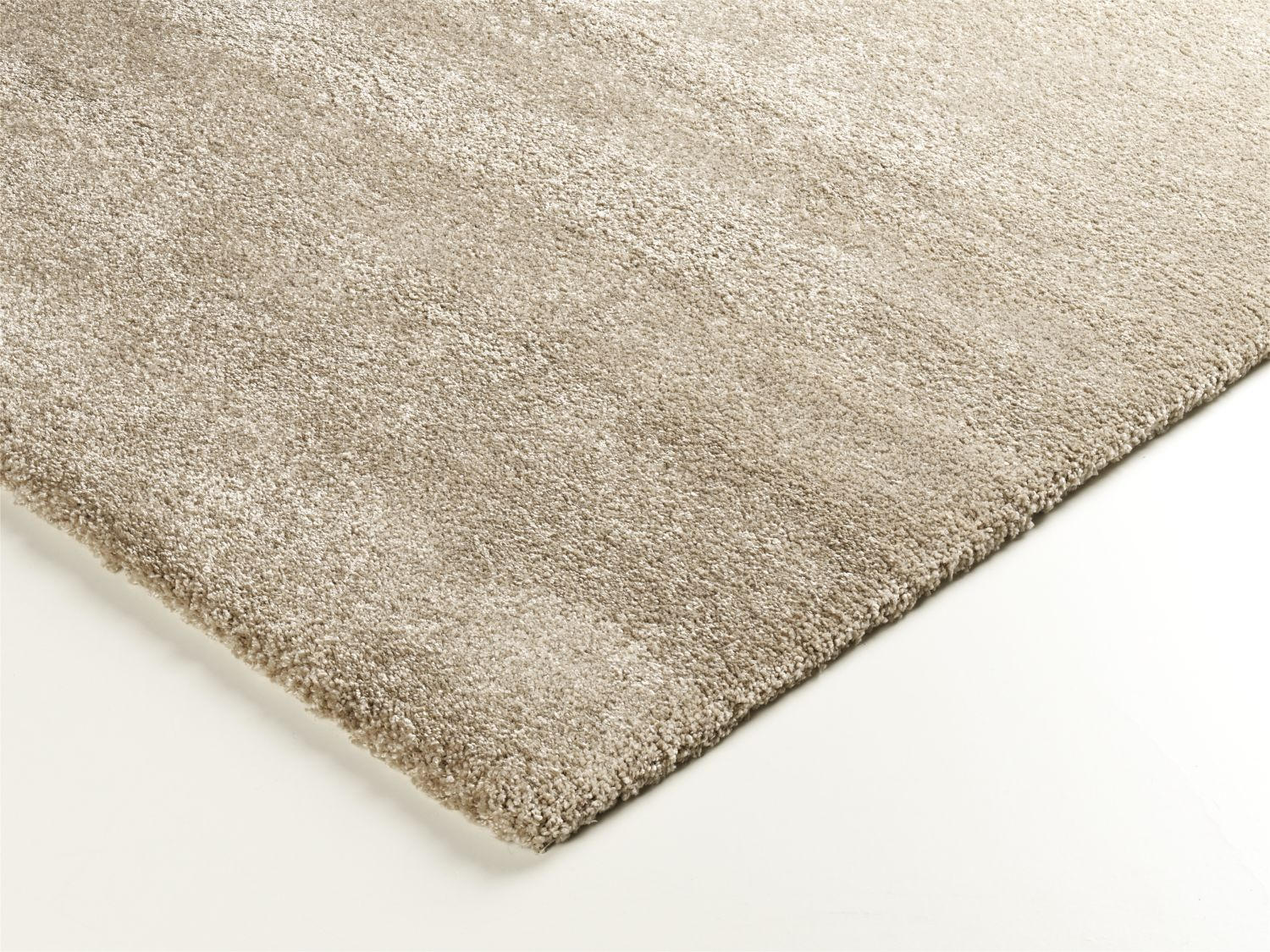 Thumbnail - Novel Hochflorteppich Bellevue, Beige, Textil, Uni, rechteckig, 140x200 cm, in verschiedenen Größen erhältlich, Teppiche...