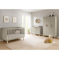 BABYZIMMER TAMI  - Eichefarben/Beige, Basics, Holzwerkstoff - Pinolino