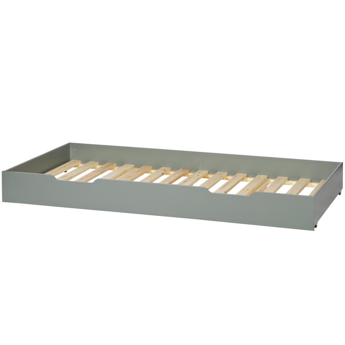 BETT 90/200 cm  in Jadegrün  - Jadegrün, Basics, Holz (90/200cm) - MID.YOU