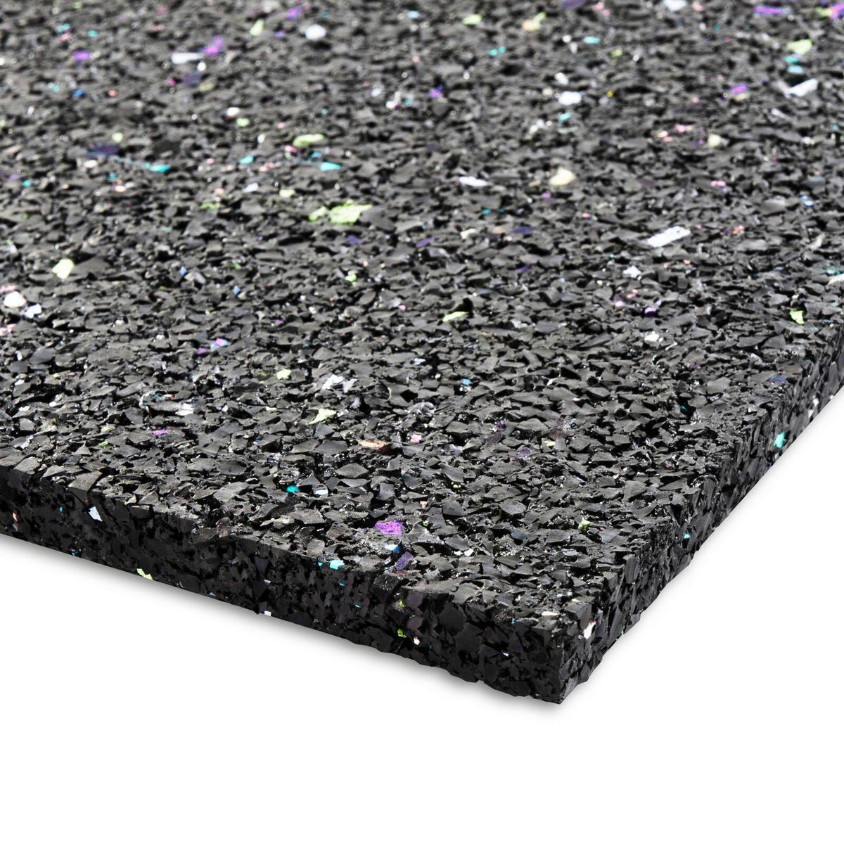 UNIVERSALMATTE - Schwarz, Basics, Kunststoff (60/0,5/60cm) - Floordirekt