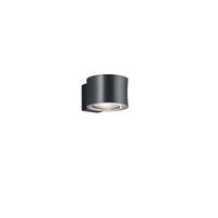 LED-WANDLEUCHTE 12/8/16 cm   - Anthrazit, Design, Metall (12/8/16cm) - Bankamp