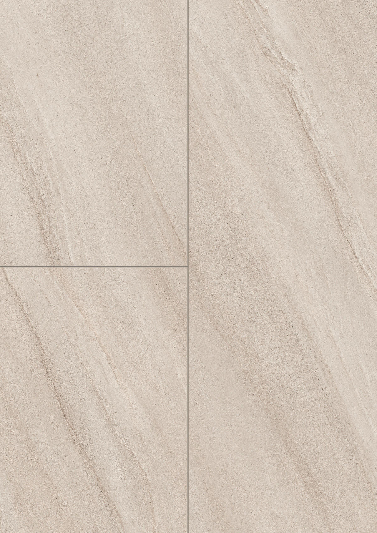 Calvia Stein sandgrau EGGER Nature Sense Aqua  per  m² - Hellgrau, KONVENTIONELL, Holzwerkstoff (129.2/32.7/0.8cm) - Egger Holzwerkstoffe