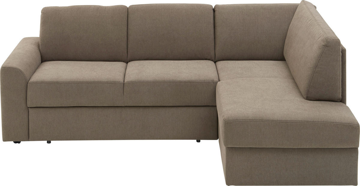SEDEŽNA GARNITURA, bež  - črna/bež, Konvencionalno, umetna masa/tekstil (227/167cm) - Xora