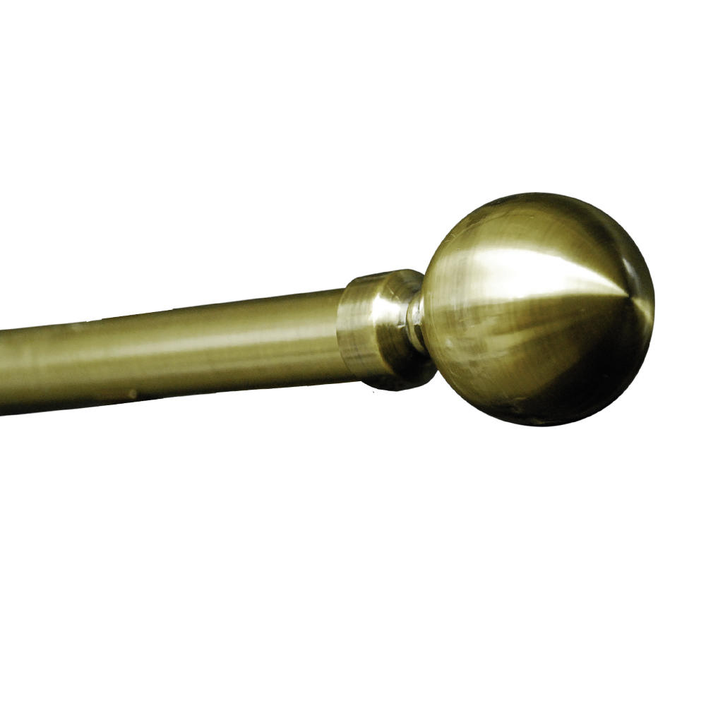 GARDINSTÅNGSET 130-240 cm  - bronsfärgad, Basics, metall (130-240cm)
