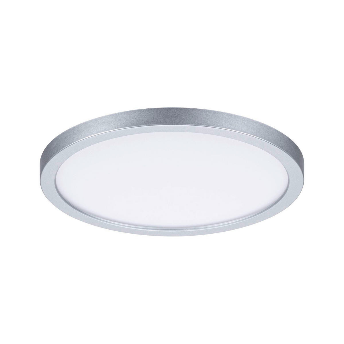LED-PANEEL 17,5 cm  - Chromfarben, Design, Kunststoff (17,5cm) - Paulmann