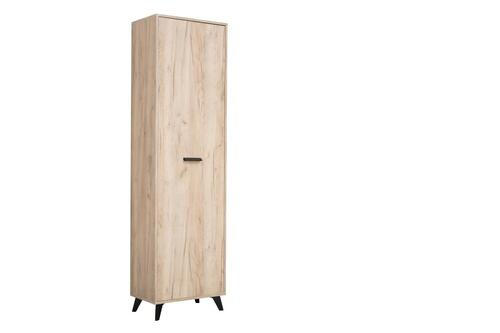 ELŐSZOBASZEKRÉNY 53,5/192/35 cm  - tölgyfa, Basics, faalapú anyag (53,5/192/35cm) - Carryhome