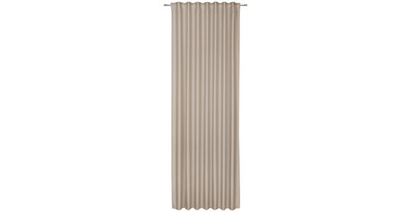 FERTIGVORHANG blickdicht - Beige, Basics, Textil (140/255cm) - Novel