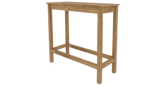 BARTISCH Wildeiche massiv rechteckig Wildeiche  - Wildeiche, KONVENTIONELL, Holz (108/45/107cm) - Cantus