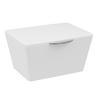 LÅDA MED LOCK  14/10/19 cm  - vit, Basics, plast (14/10/19cm)