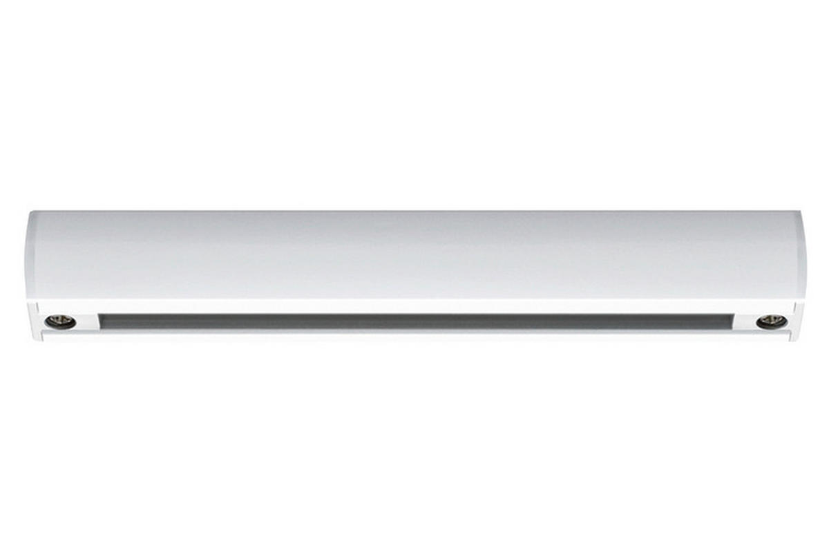 SCHIENENSYSTEM 10 CM URail 10 cm   - Weiß, Design, Metall (10cm) - Paulmann