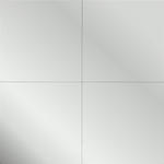 WANDSPIEGEL 30/30/0,3 cm    - Silberfarben, KONVENTIONELL (30/30/0,3cm) - Carryhome