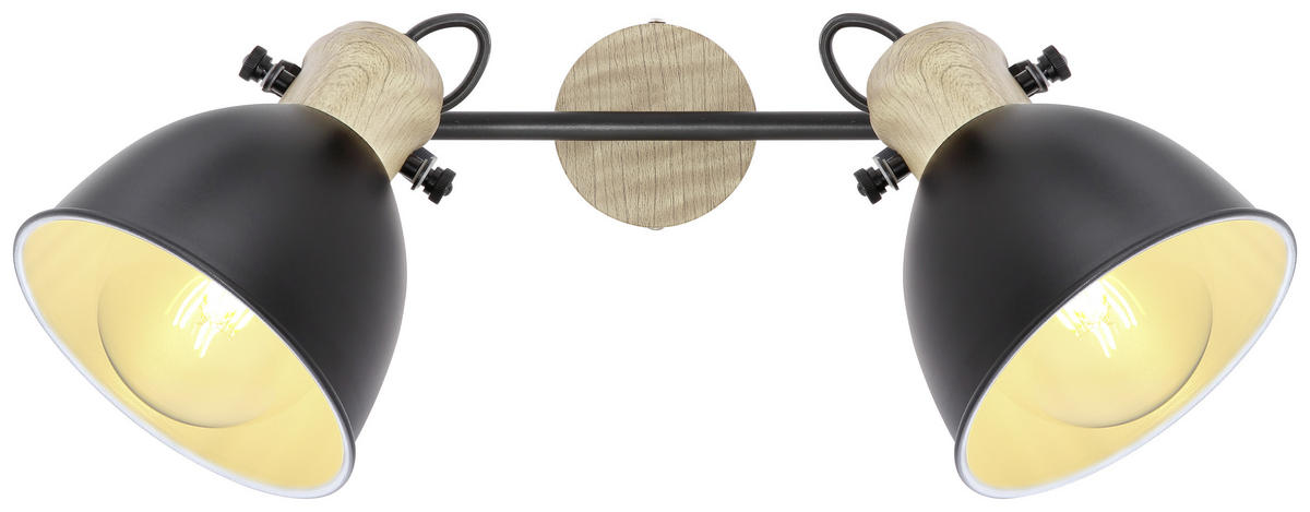 STRAHLER - Schwarz/Braun, Basics, Metall (35/15/21,5cm) - Globo