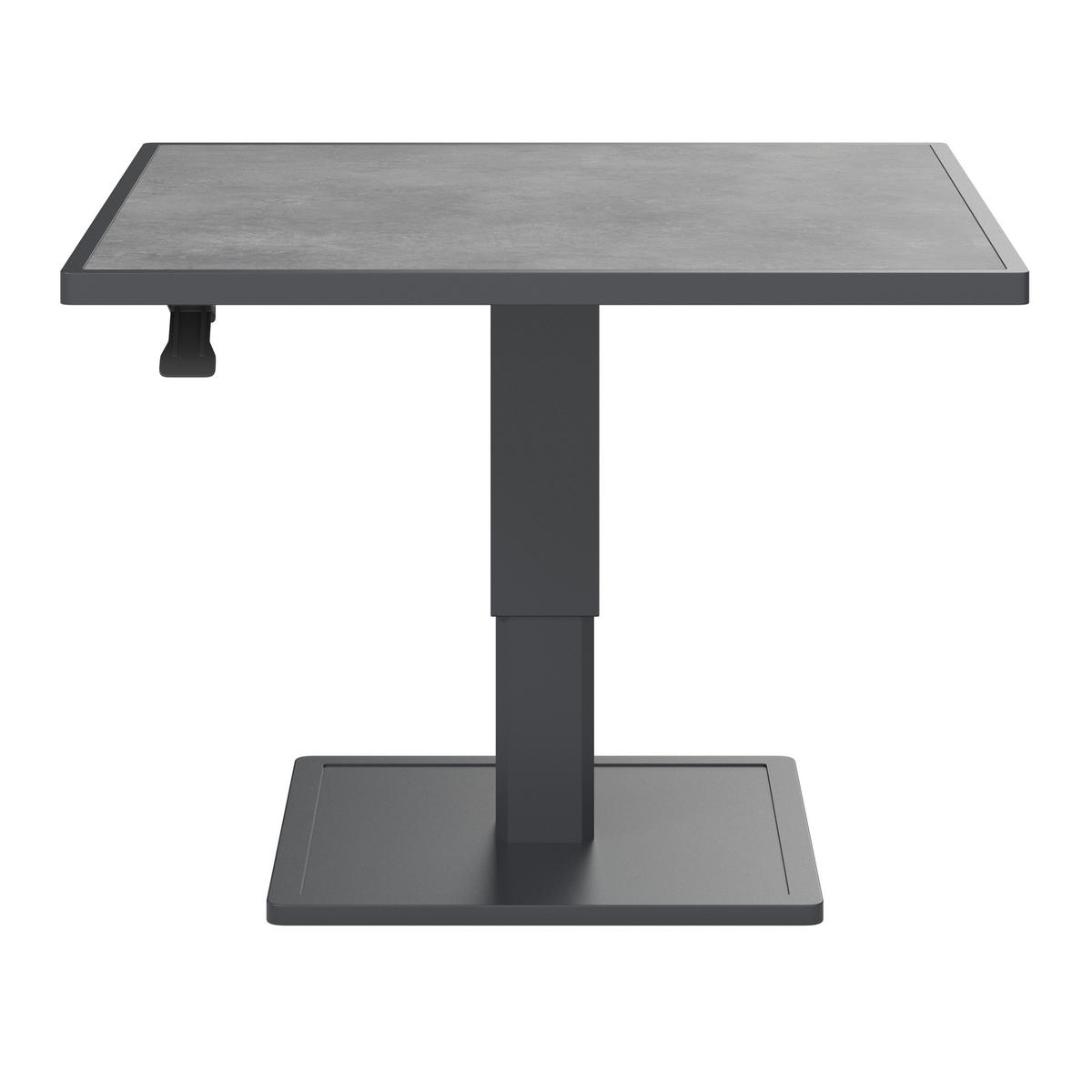 LOUNGETISCH  - Dunkelgrau, MODERN, Glas/Metall (90/67/90cm) - Ambia Garden