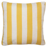 ZIERKISSEN  - Gelb/Creme, Basics, Textil (50/50/10cm)