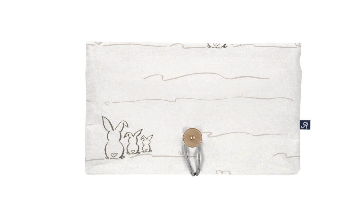 WINDELTASCHE   Häschen  - Dunkelgrau/Hellgrau, Basics, Textil (28cm) - Alvi