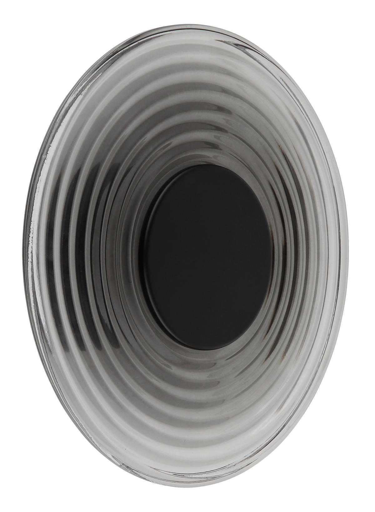 LED-WANDLEUCHTE 30/10 cm   - Schwarz, Design, Glas/Metall (30/10cm) - Globo