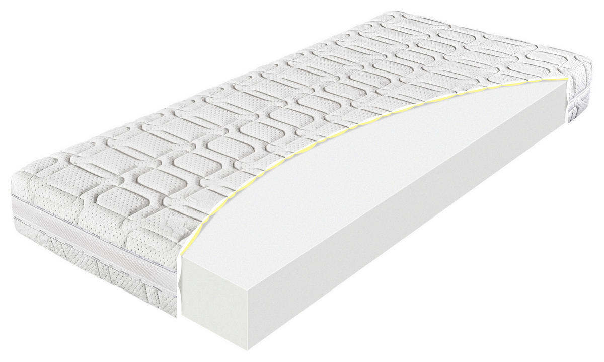 Saltea  - alb, Basics, textil (200/90/20cm) - Materasso