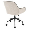 DREHSTUHL in Webstoff Grau, Schwarz, Beige - Beige/Schwarz, KONVENTIONELL, Kunststoff/Textil (61/83/91/58cm) - Venda