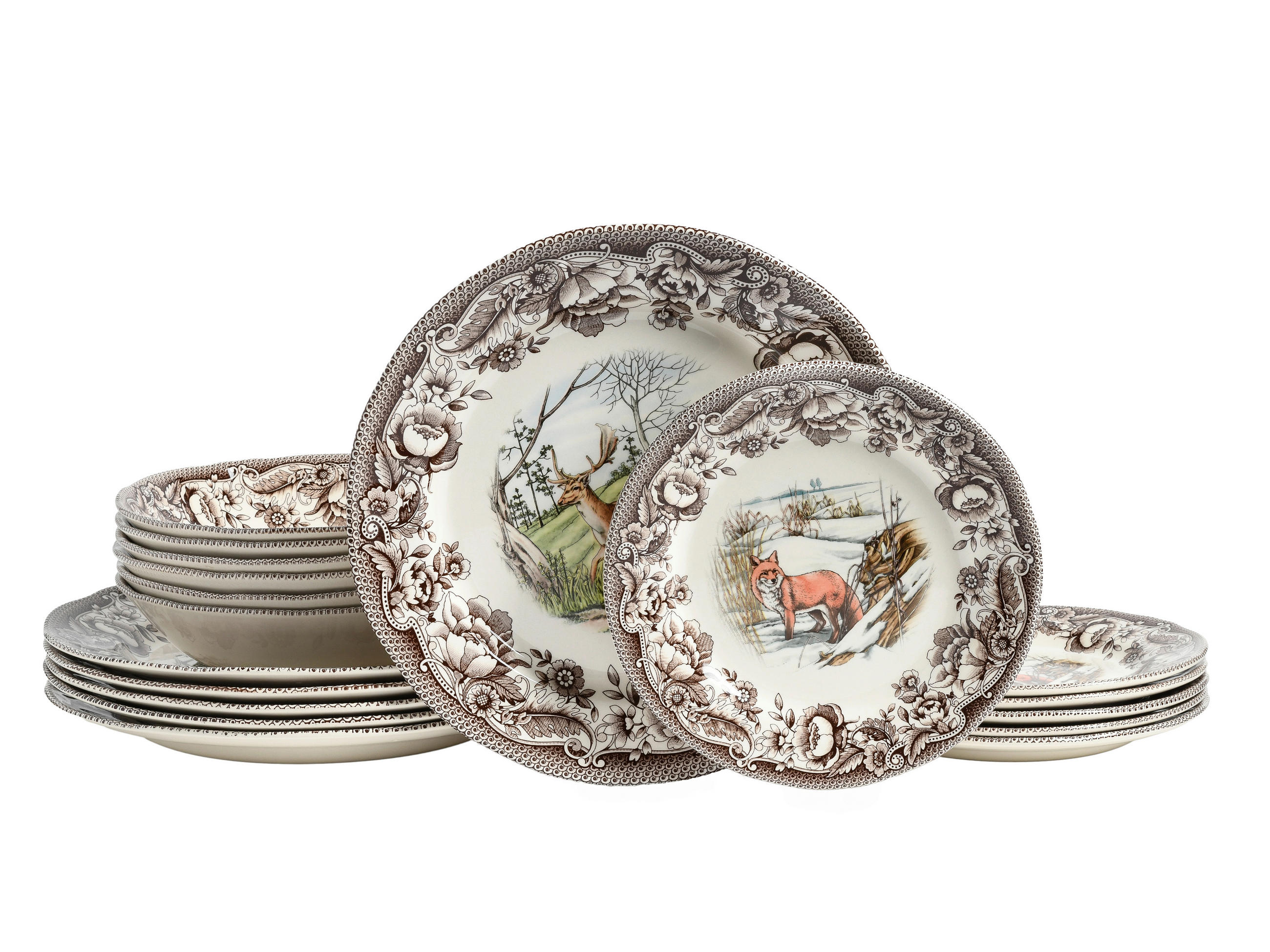 TAFELSERVICE Haydon Grove Bunt 18-teilig  - Multicolor, Basics, Keramik - Creatable