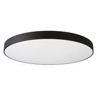 LED-DECKENLEUCHTE Menkar 80/80/9 cm   - Schwarz, KONVENTIONELL, Metall (80/80/9cm)