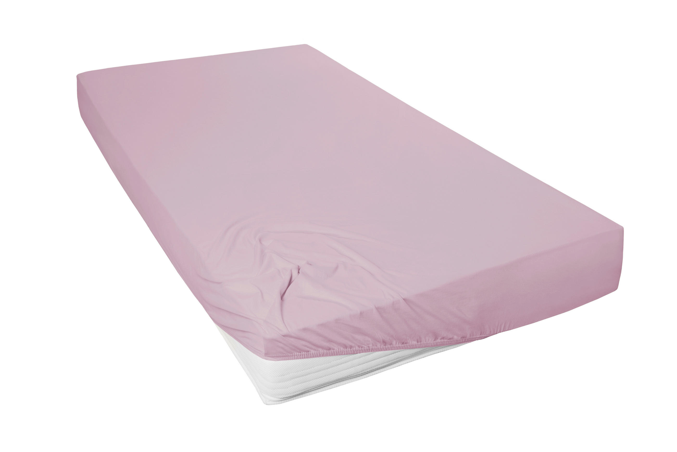 SPANNLEINTUCH 100/200 cm Jersey  - Mauve, Basics, Textil (100/200cm)