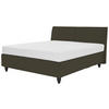BOXSPRINGBETT 180/200 cm  in Braun  - Schwarz/Braun, Design, Holzwerkstoff/Kunststoff (180/200cm) - RUF Betten