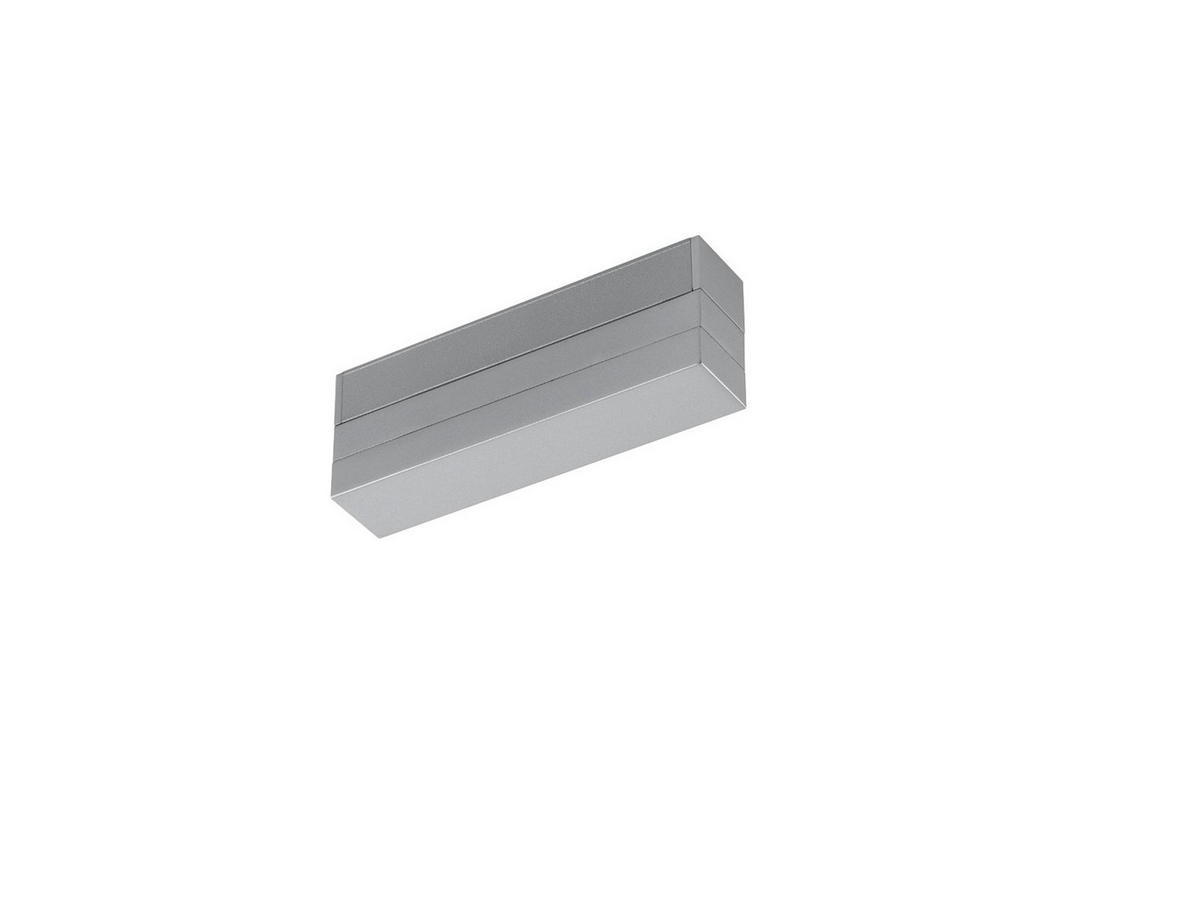 SCHIENENSYSTEM 218/5/3 cm   - Titanfarben/Nickelfarben, Basics, Kunststoff (218/5/3cm)