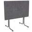 GARTENKLAPPTISCH 110/70/71 cm - Anthrazit, Design, Kunststoff/Metall (110/70/71cm) GARTENKLAPPTISCH 110/70/71 cm - Anthrazit, Design, Kunststoff/Metall (110/70/71cm)