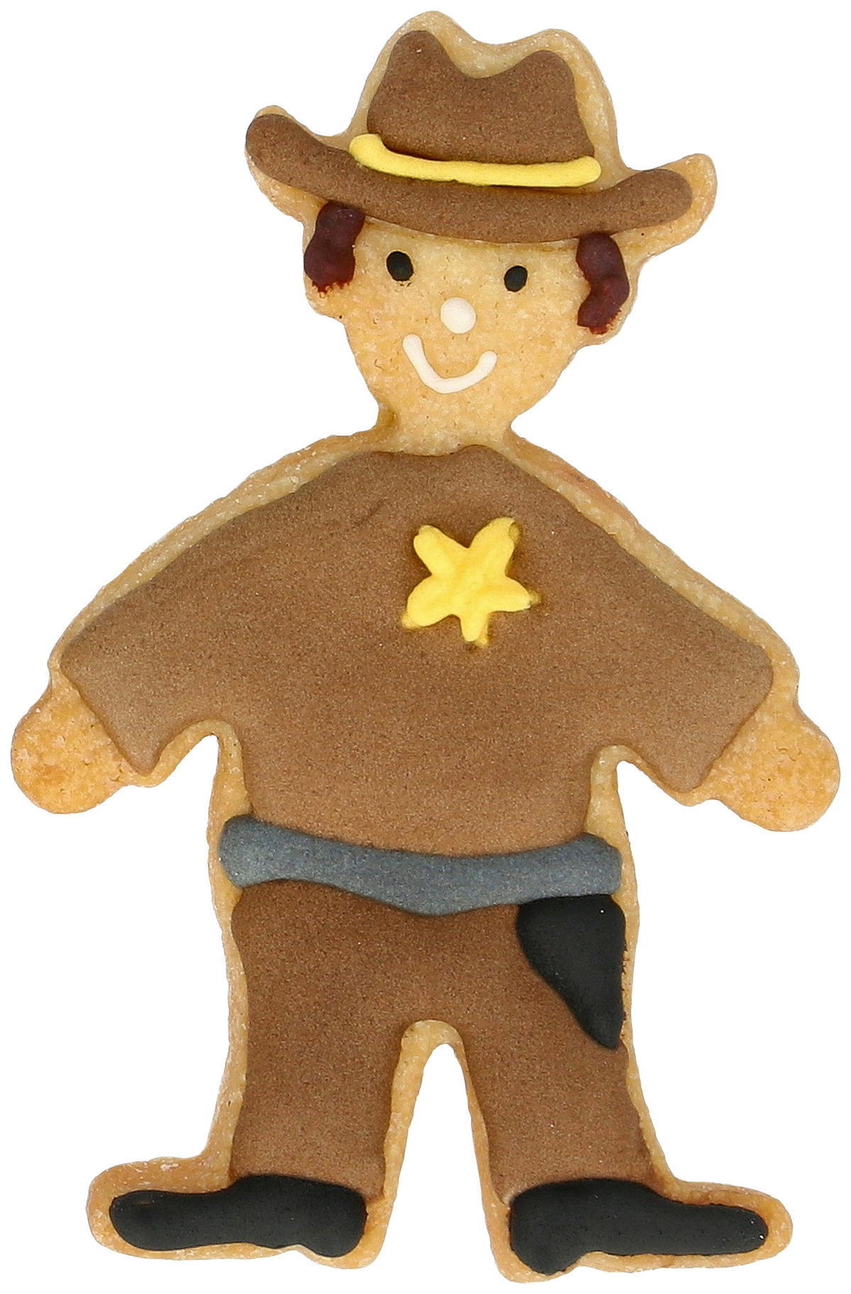 KEKSAUSSTECHFORM - Silberfarben, Basics, Metall (5,4/8,0/2,5cm) - Birkmann