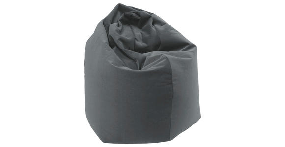 SITZSACK Webstoff 220 L - Grau, KONVENTIONELL, Textil (65/95cm) - Xora