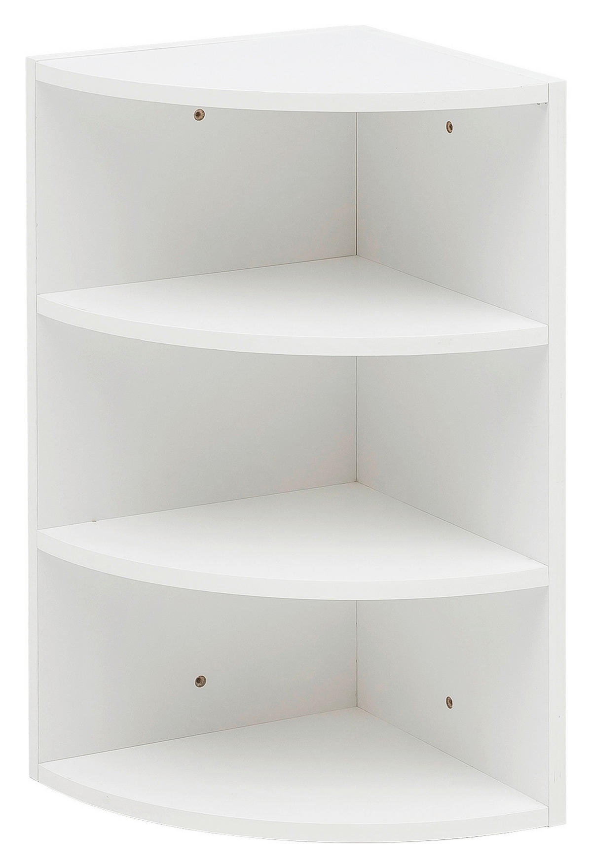 ECKREGAL - Weiß, KONVENTIONELL, Holzwerkstoff (30/60/30cm) - MID.YOU