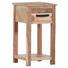 BEISTELLTISCH Akazie massiv rechteckig Akaziefarben - Akaziefarben, LIFESTYLE, Holz (32/60/32cm) - Hom`in
