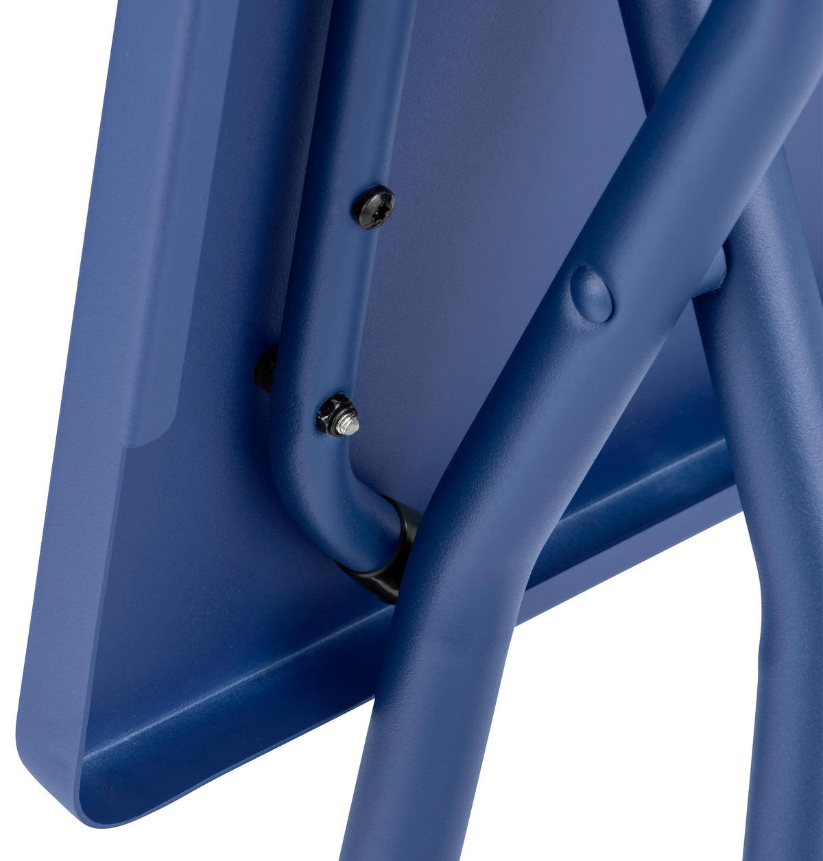GARTENKLAPPTISCH 120/64/73 cm Metall rechteckig  - Blau, Basics, Metall (120/64/73cm) - Lafuma Mobilier