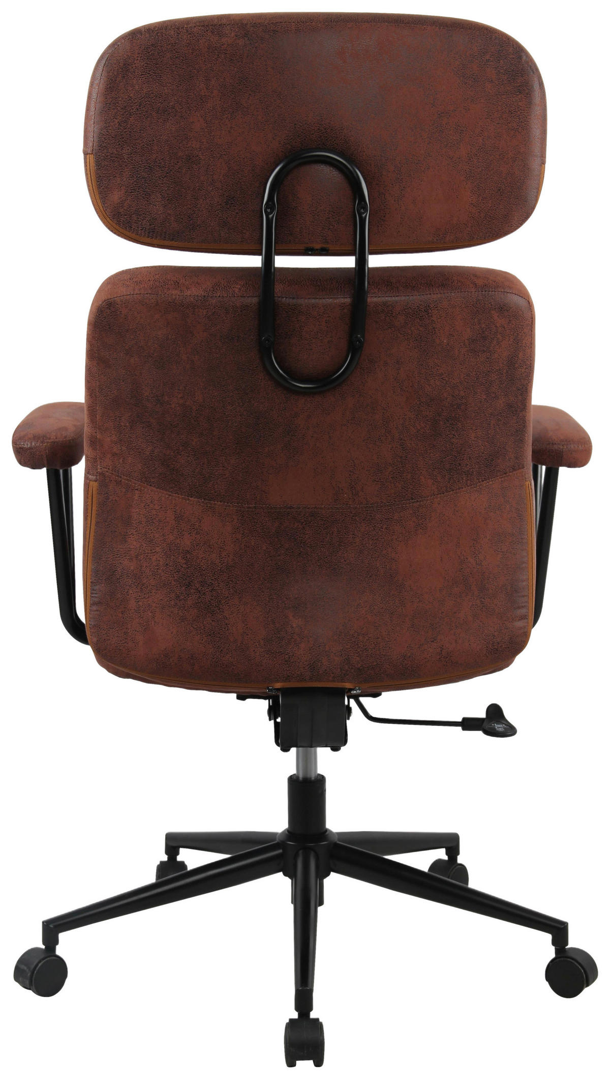 CHEFSESSEL  in Webstoff Braun  - Schwarz/Braun, MODERN, Kunststoff/Textil (70/110/120/56cm) - Livetastic