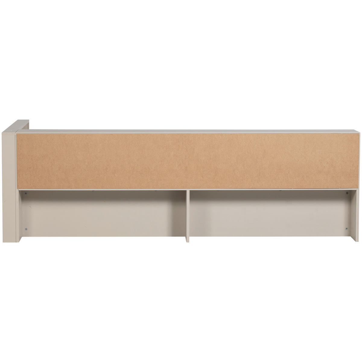 BODENBETT. 90/200 cm  in Grau  - Grau, Basics, Holz (90/200cm) - MID.YOU