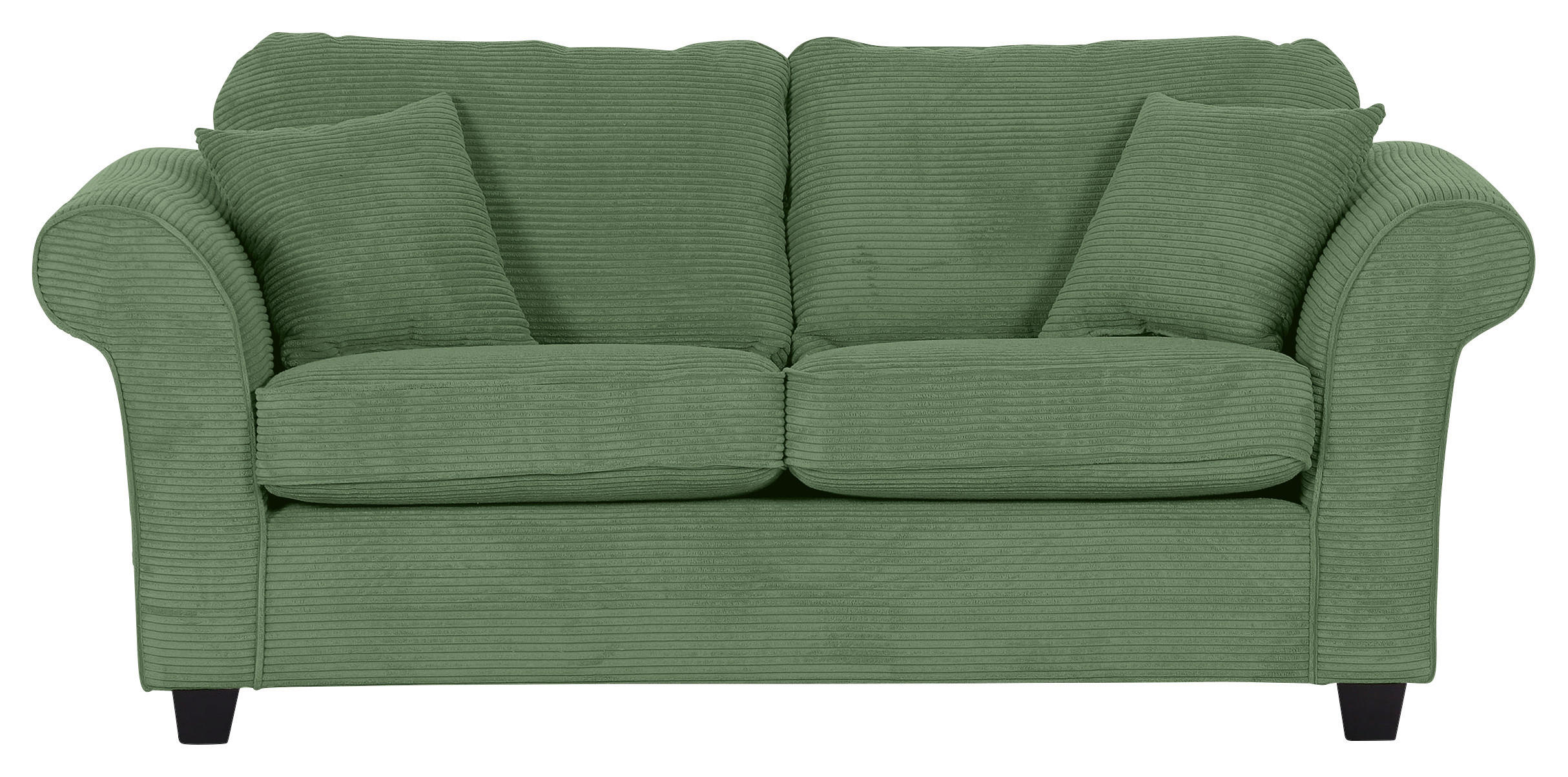DVOSJED tekstil  maslinasto zelena    - tamno smeđa/maslinasto zelena, Konvencionalno, tekstil/drvo (190/70/90cm) - home24