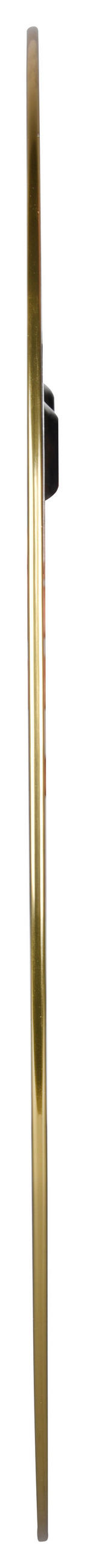 NÁSTENNÉ ZRKADLO 50/50/1 cm  - zlatá, Konventionell, kov/sklo (50/50/1cm)