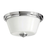 BADEZIMMER-WANDLEUCHTE Elstead Avon 58.4/20.3/15.9 cm   - Chromfarben, KONVENTIONELL, Glas/Metall (58.4/20.3/15.9cm) - Elstead Lighting