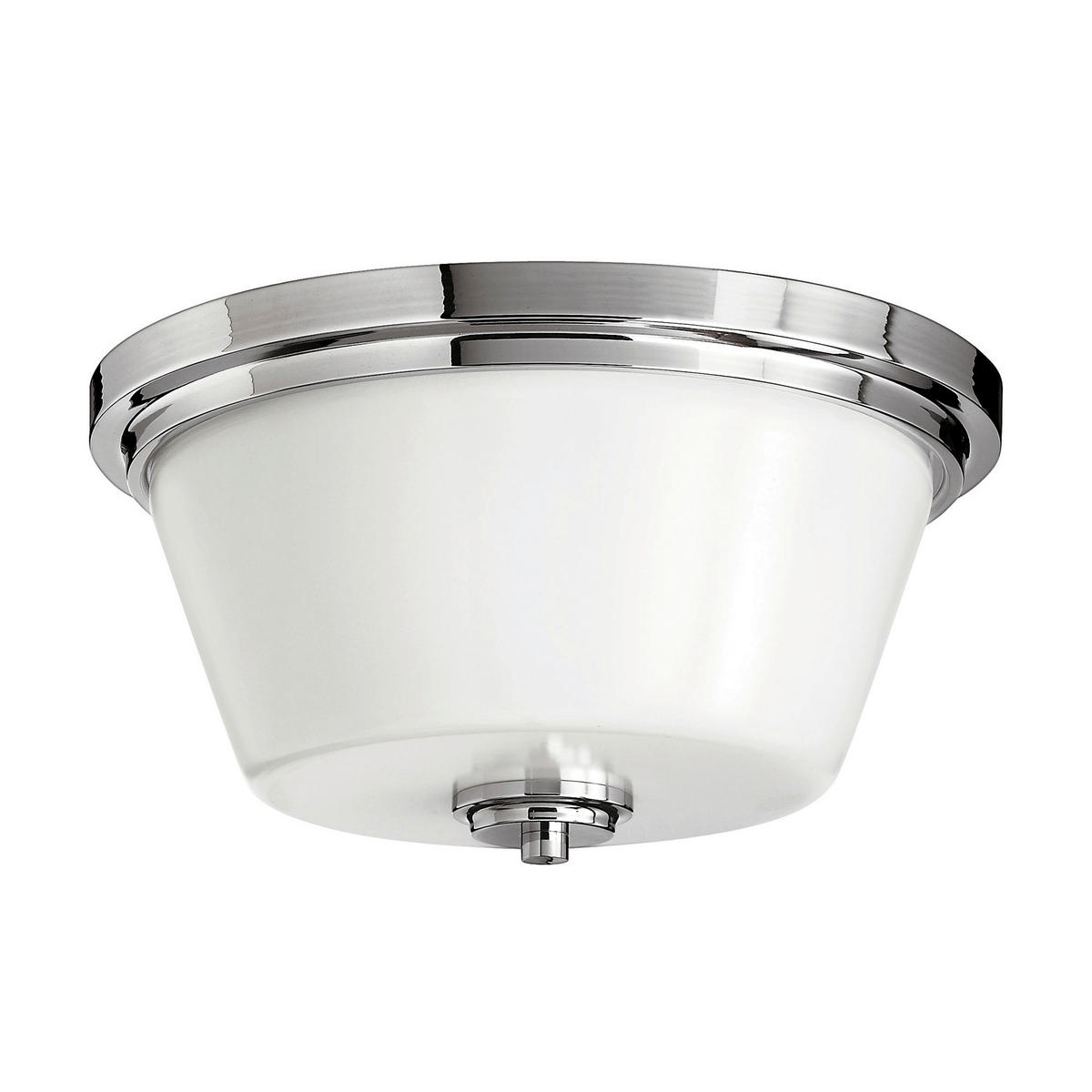 BADEZIMMER-WANDLEUCHTE Elstead Avon 58.4/20.3/15.9 cm   - Chromfarben, KONVENTIONELL, Glas/Metall (58.4/20.3/15.9cm) - Elstead Lighting