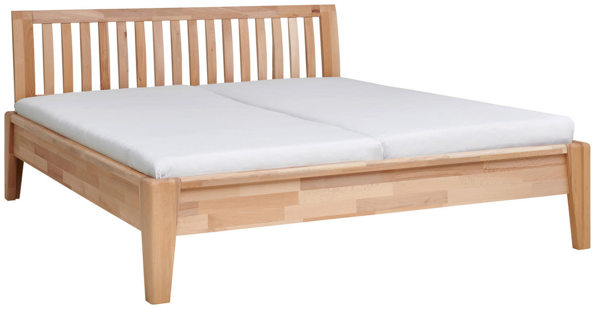 ÁGY 180/200 cm  geszt bükk  - geszt bükk, Natur, fa (180/200cm) - MID.YOU