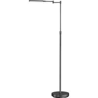 STOJACÍ LED SVÍTIDLO, 23/130 cm  - černá, Design, kov/plast (23/130cm) - Fischer & Honsel